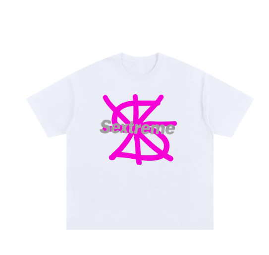 S26 SEXTREME WHITE LOGO TEE