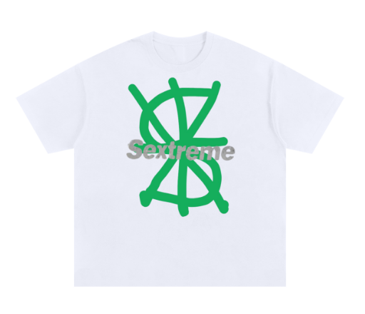 S26 SEXTREME WHITE LOGO TEE