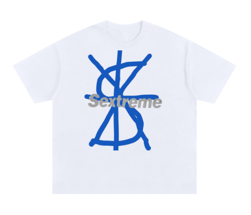 S26 SEXTREME WHITE LOGO TEE