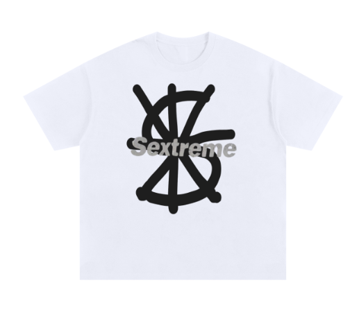 S26 SEXTREME WHITE LOGO TEE