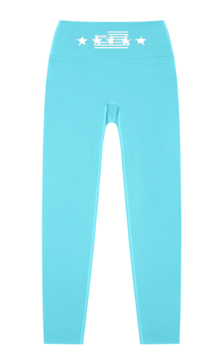 SEXTREME S26 LEGGINGS WHITE PRINT